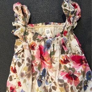 GAP Multicolor Floral Kids Dress